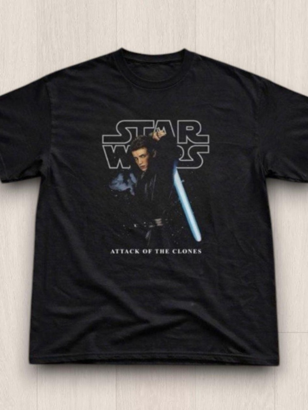 Gildan Black Star Wars 'Attack of the Clones' Graphic Tee